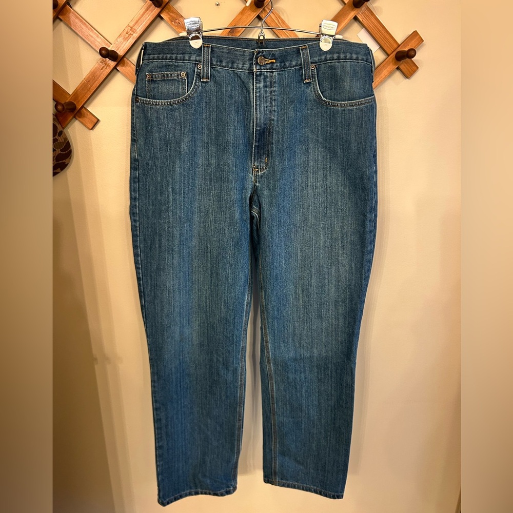 Carhartt Men's Relaxed Fit Blue Jeans